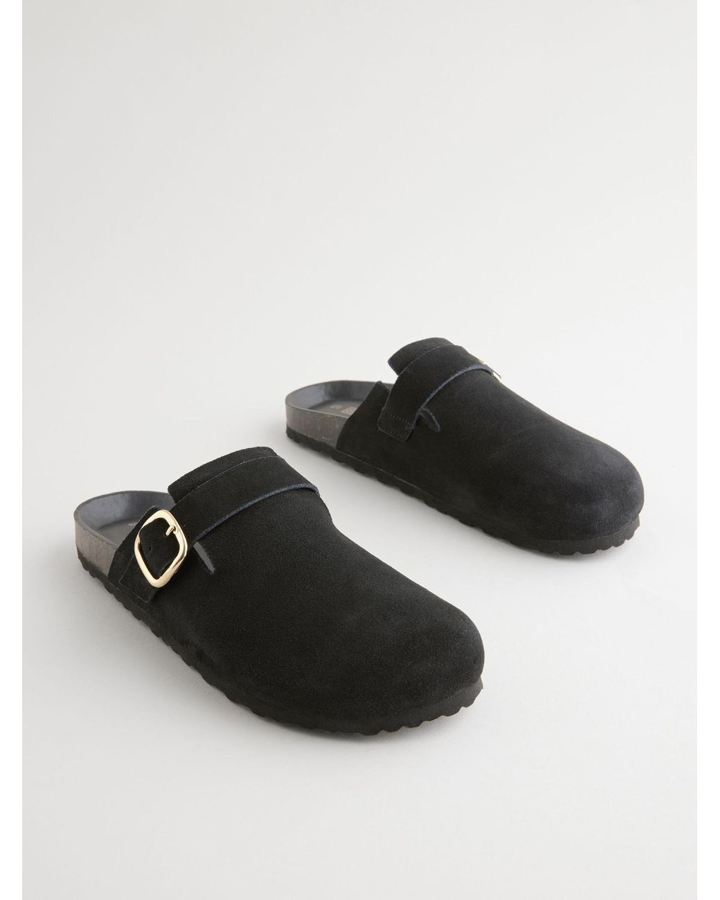 Next Black Clogs