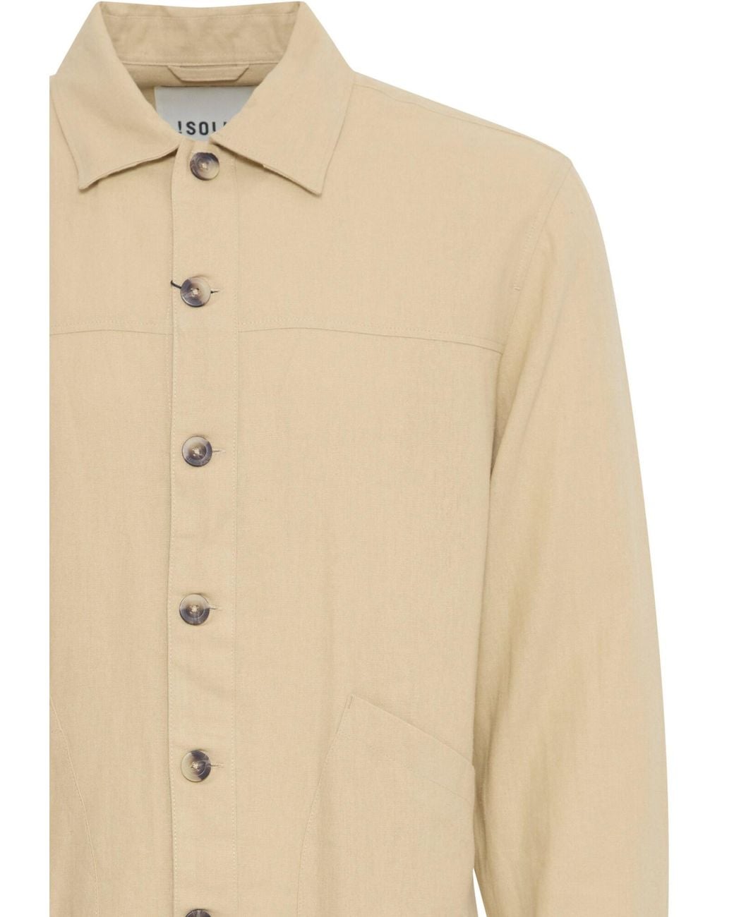 Solid Hemd Sdallan in Natural für Herren