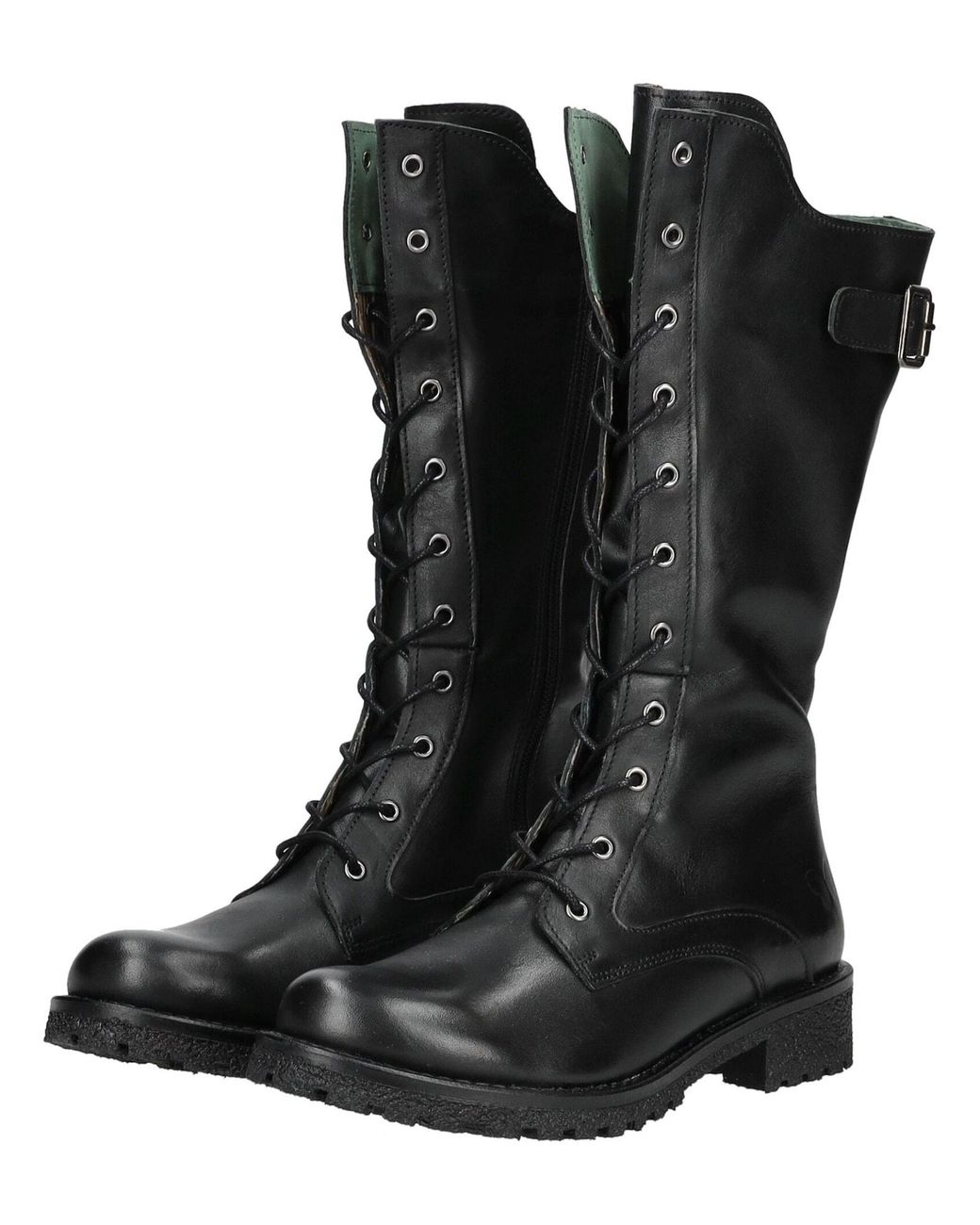 Felmini Black Schnürstiefel Caster E331