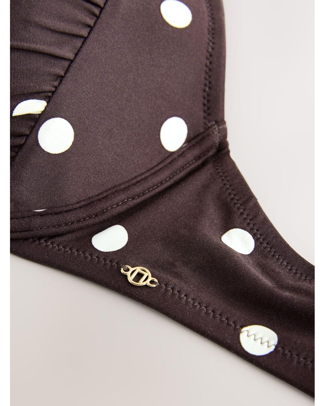 Next Brown Bikinitop