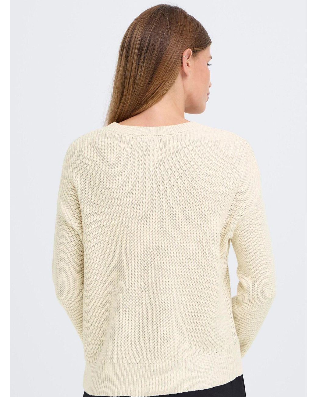 Oxmo White Strickpullover Oxfkimni