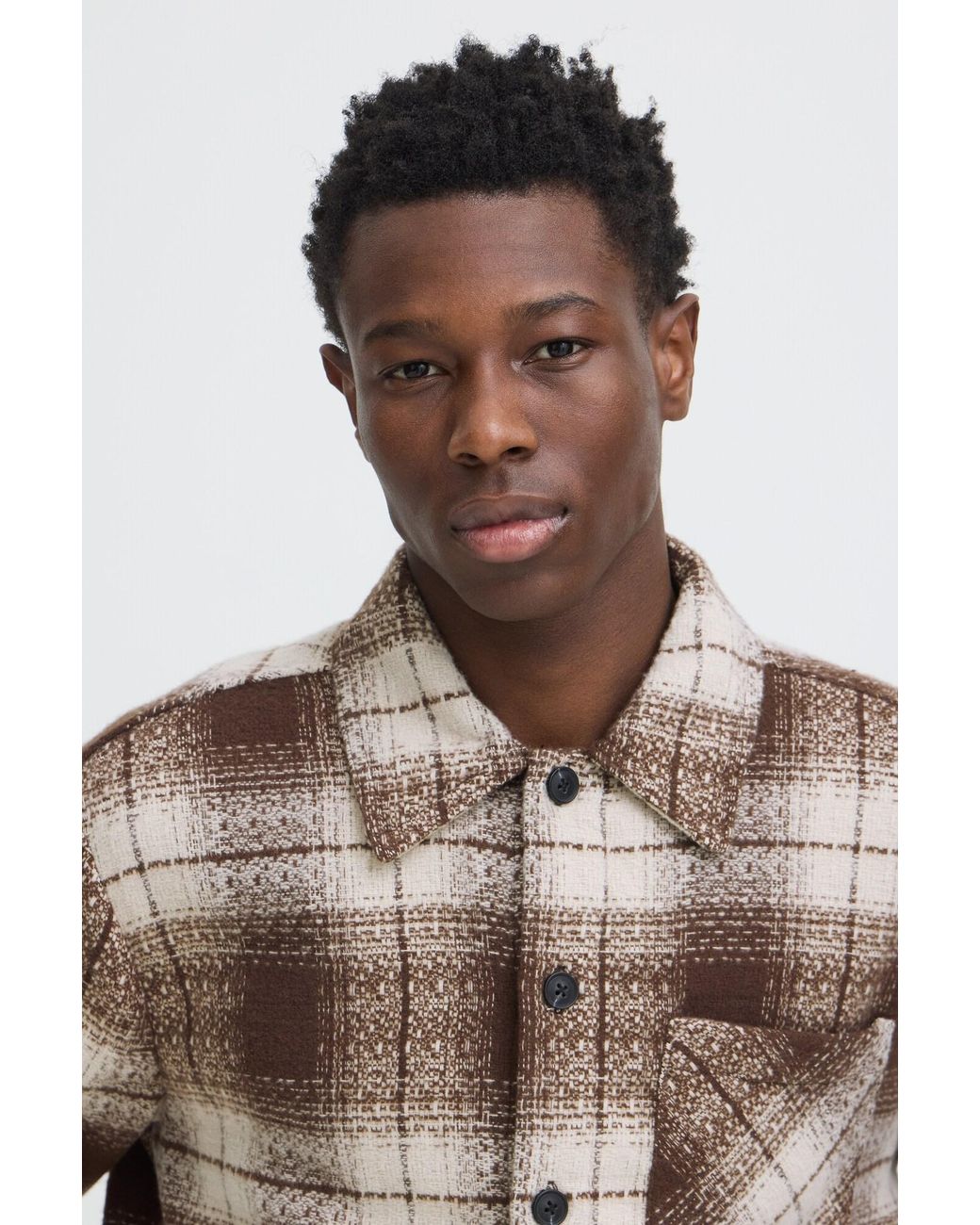 Solid Hemd Sdruhi in Brown für Herren