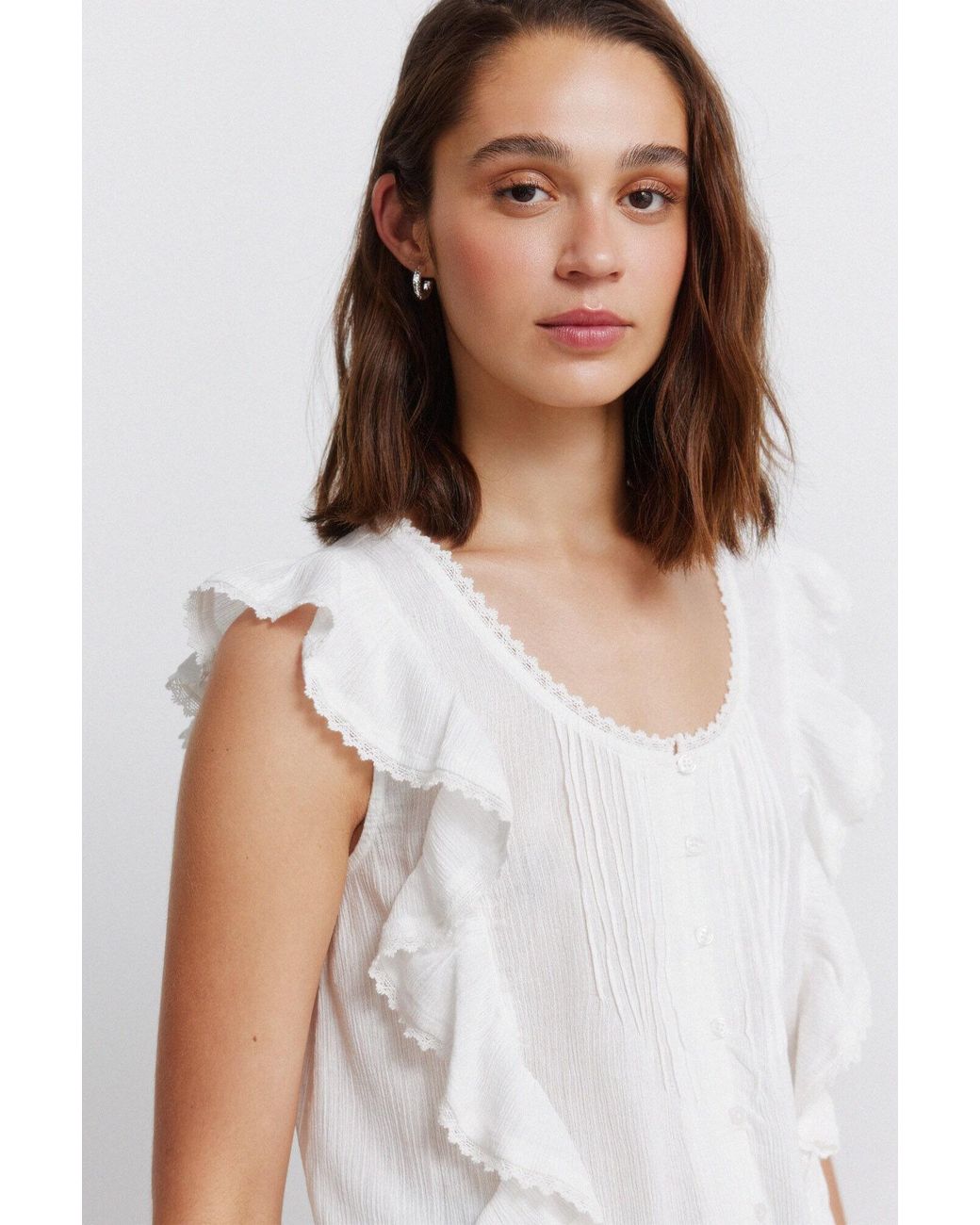 Springfield White Bluse