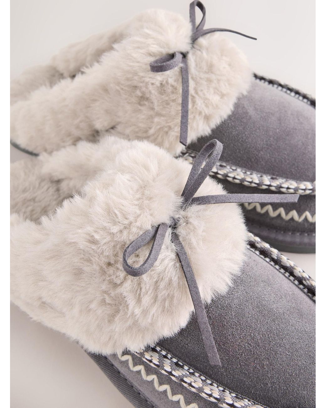 Next White Hausschuh