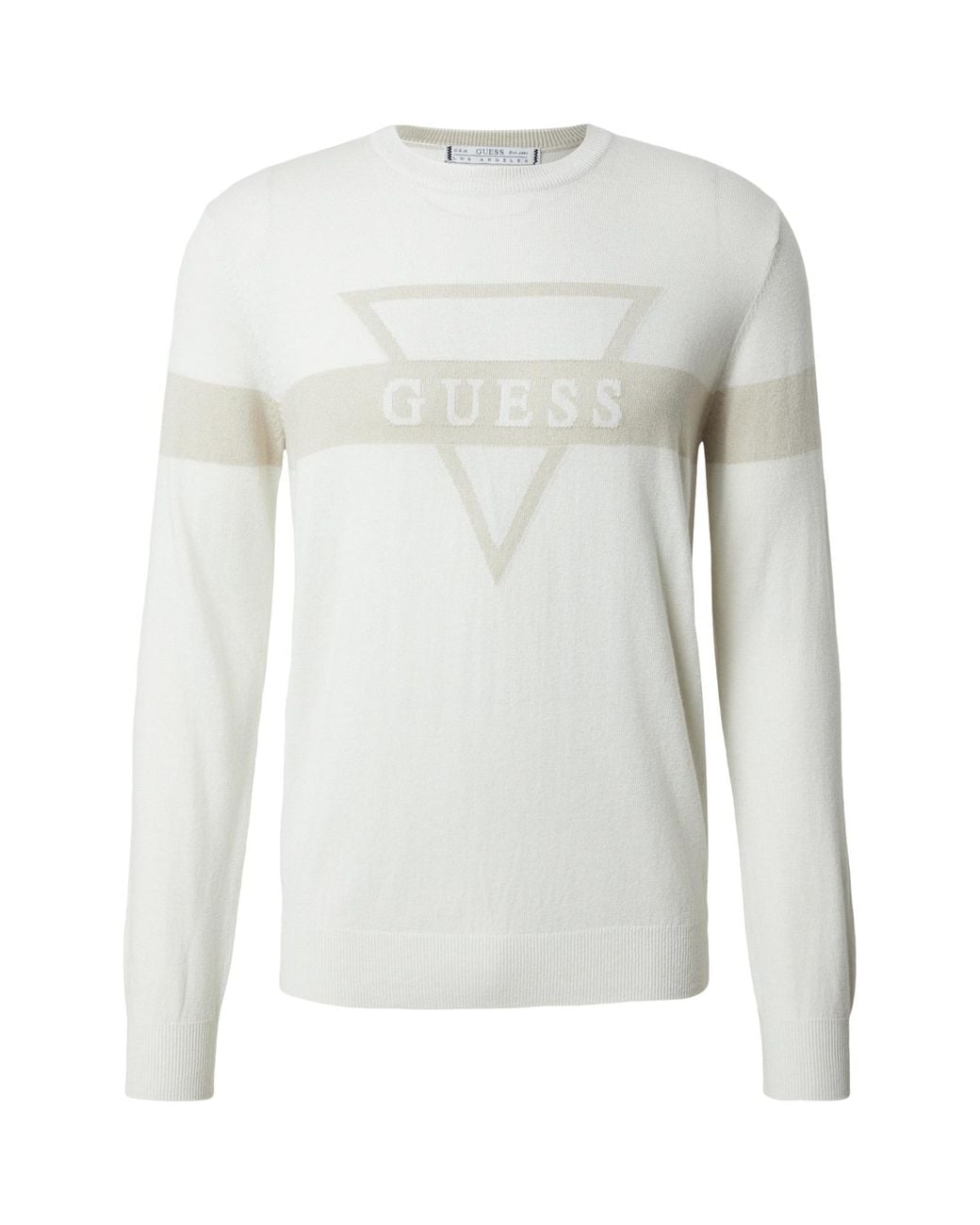 Guess Pullover Mark in White für Herren