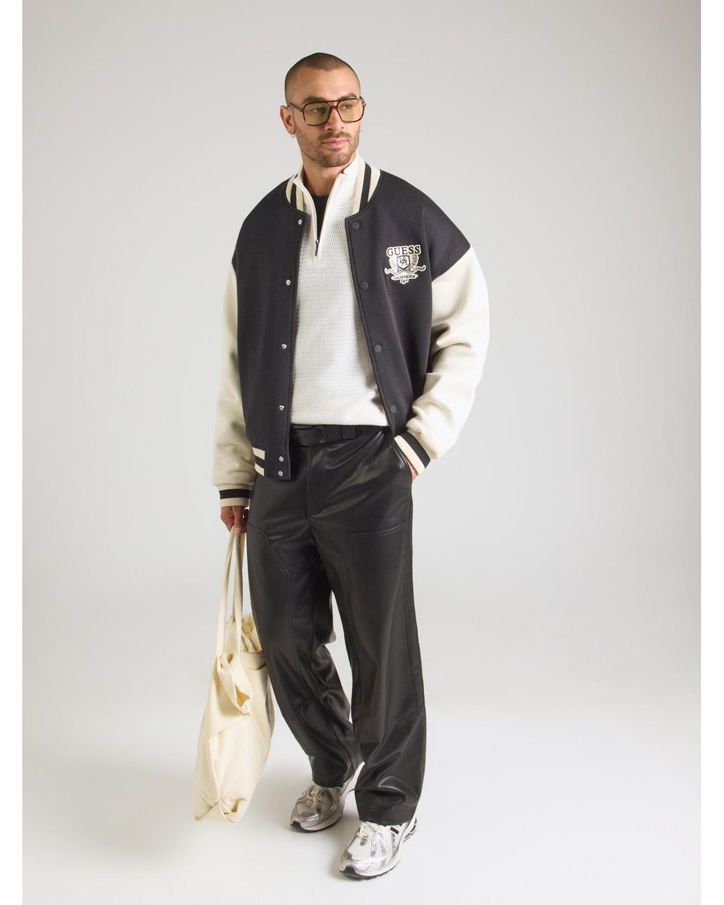 Bugatti Pullover in White für Herren