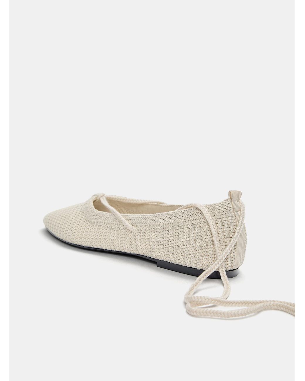 Pull&Bear Natural Ballerina