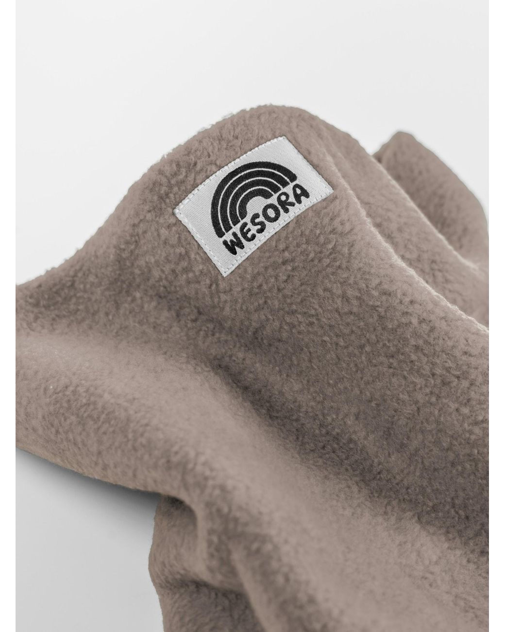 WESORA GmbH Gray Schlauchschal Fleece Neckwarmer