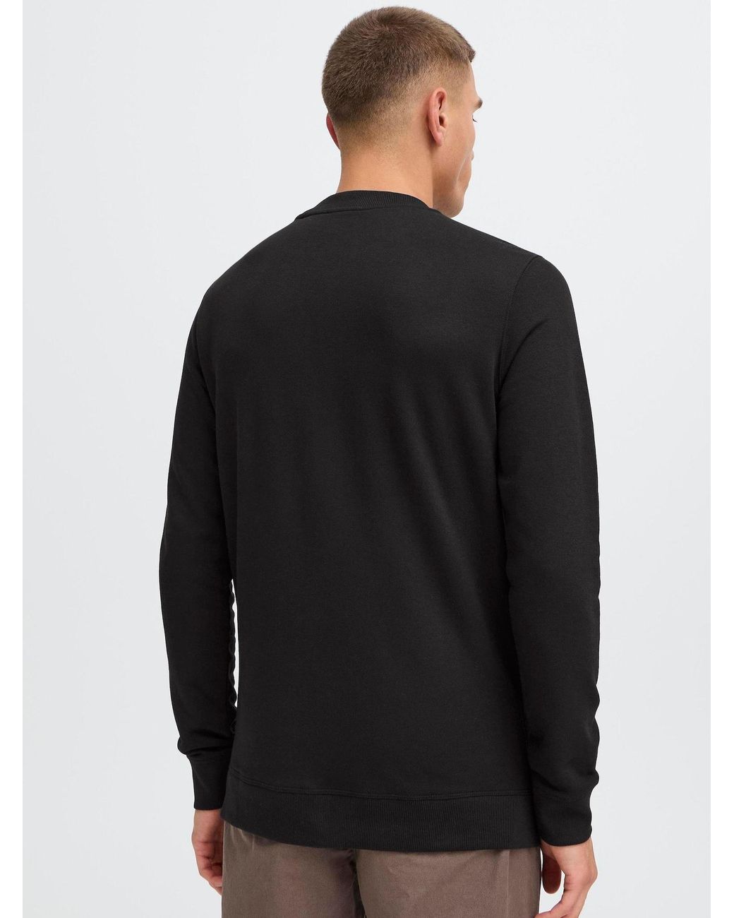 Solid Pullover Sdaula in Black für Herren