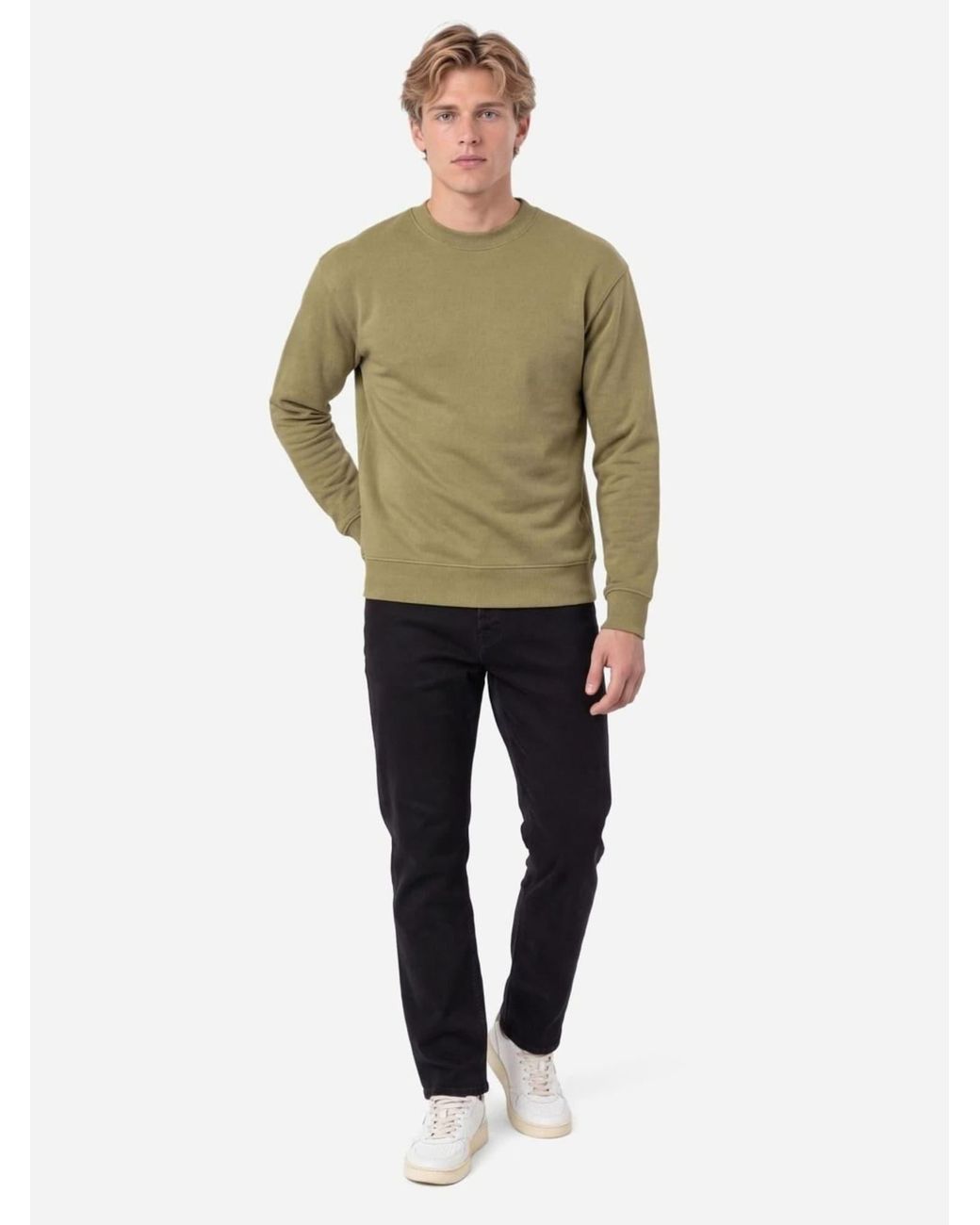 Solid Pullover Sdlenz in Green für Herren