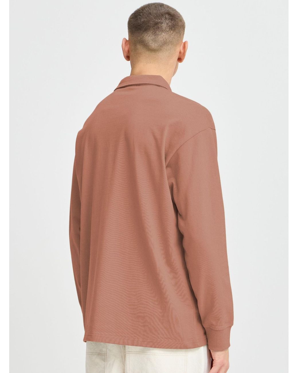 Solid Longpullover Sdorwell in Pink für Herren