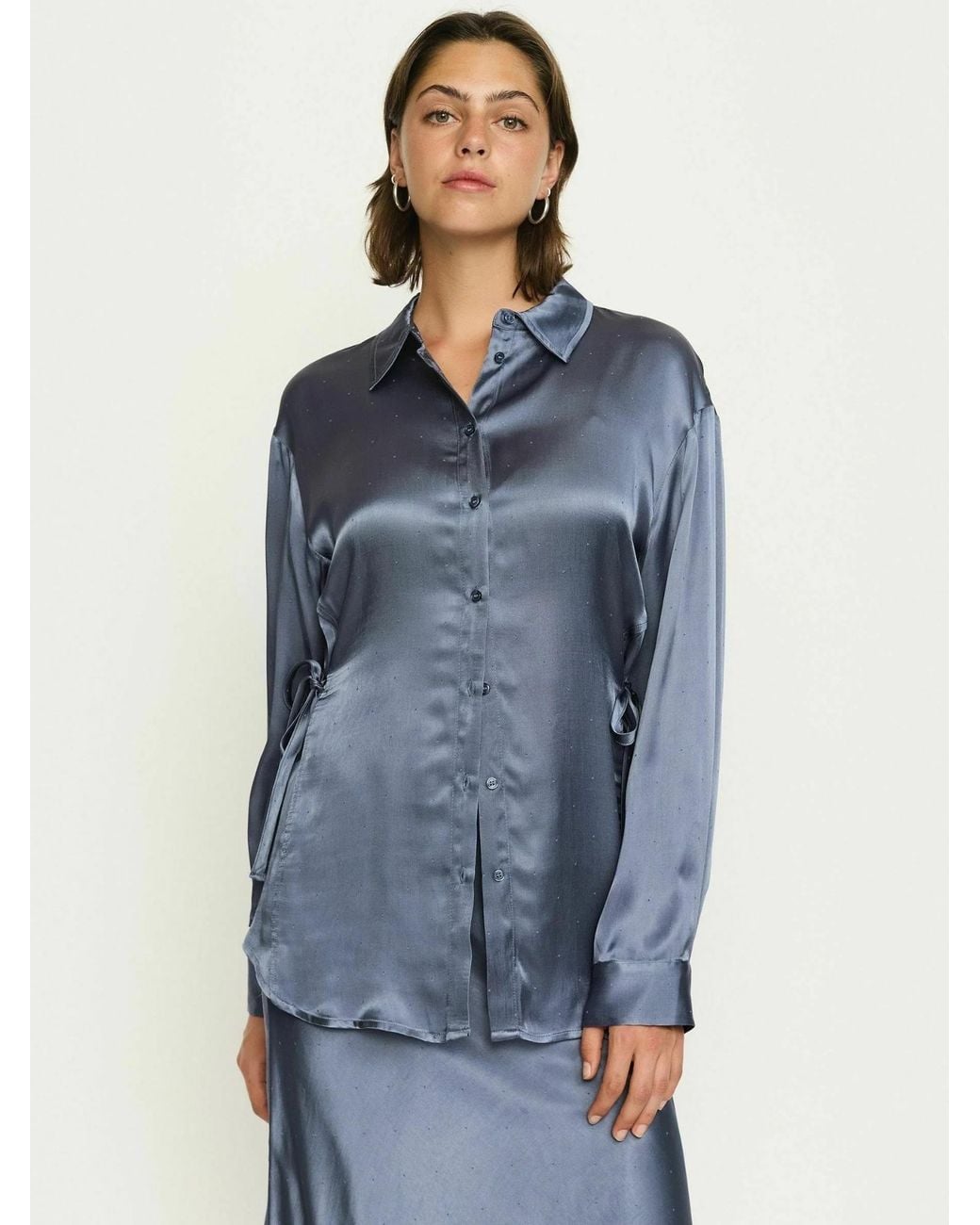SOFT REBELS Blue Bluse Francesca