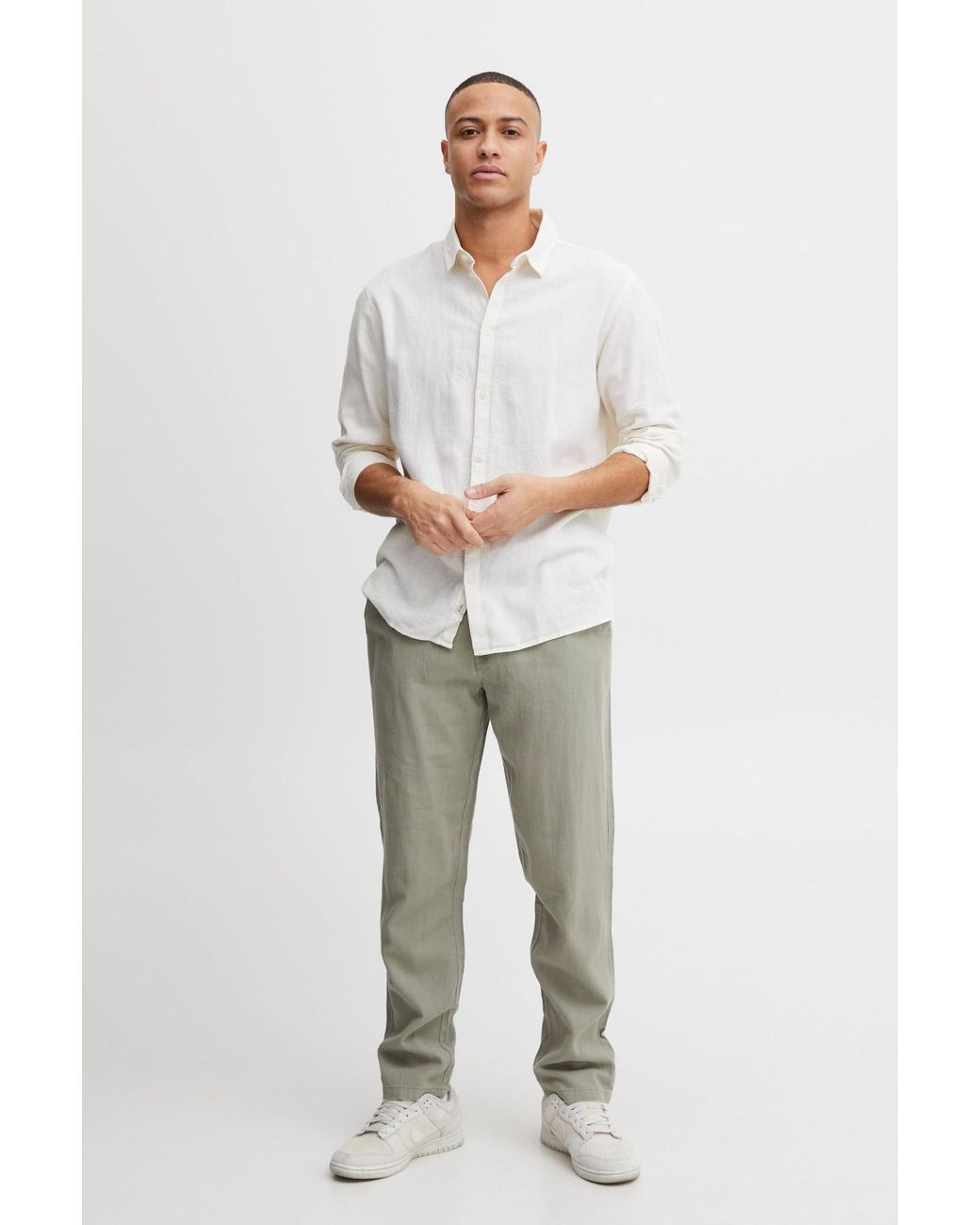 Solid Hemd Sdenea in White für Herren