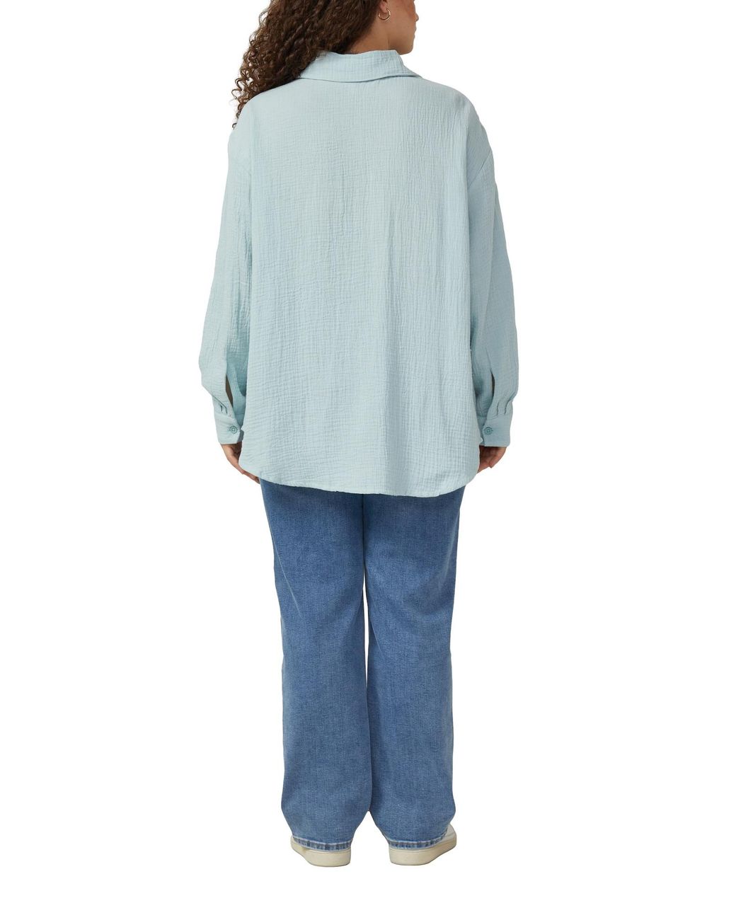 QS Blue Bluse