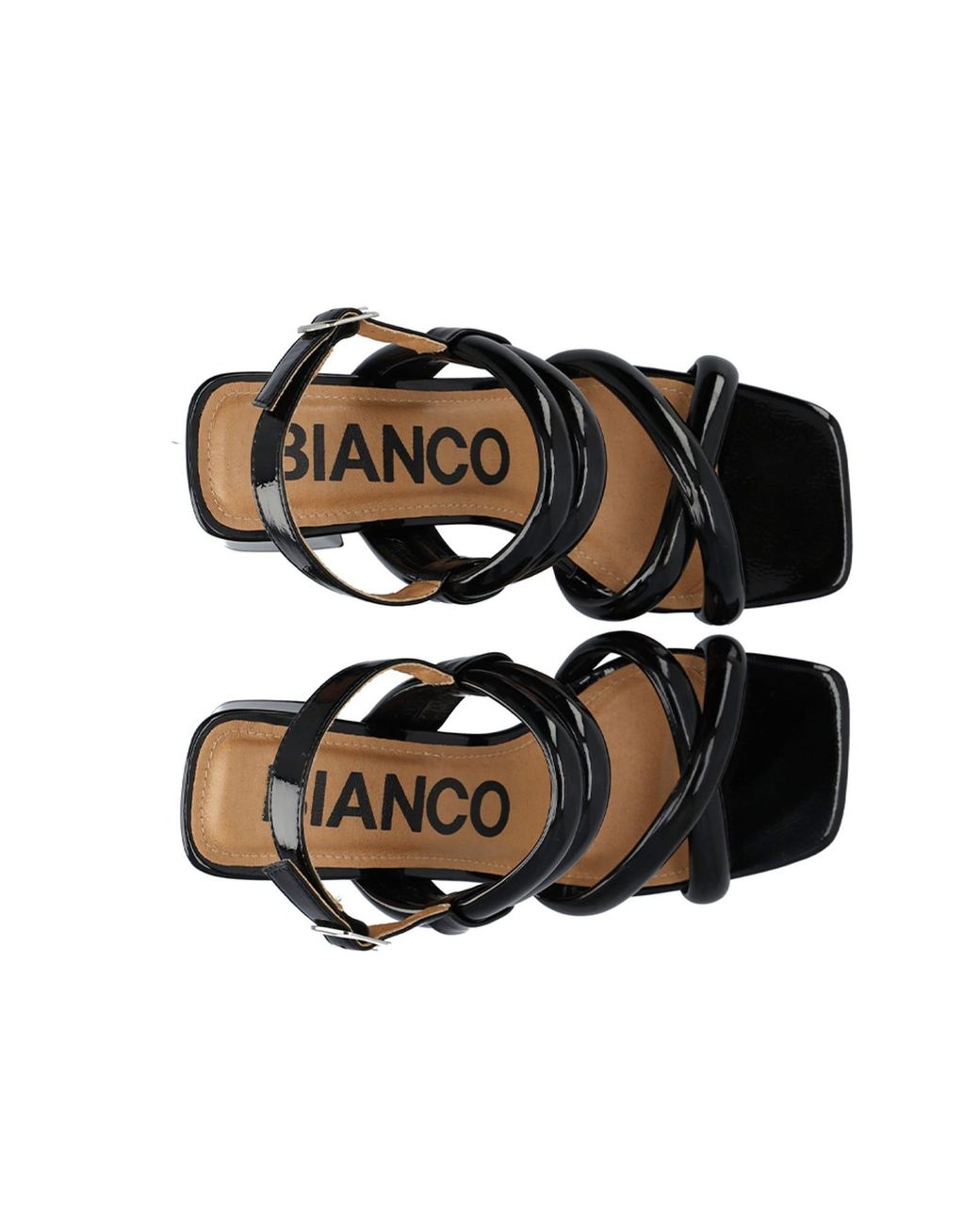 Bianco Black Sandale Joyce