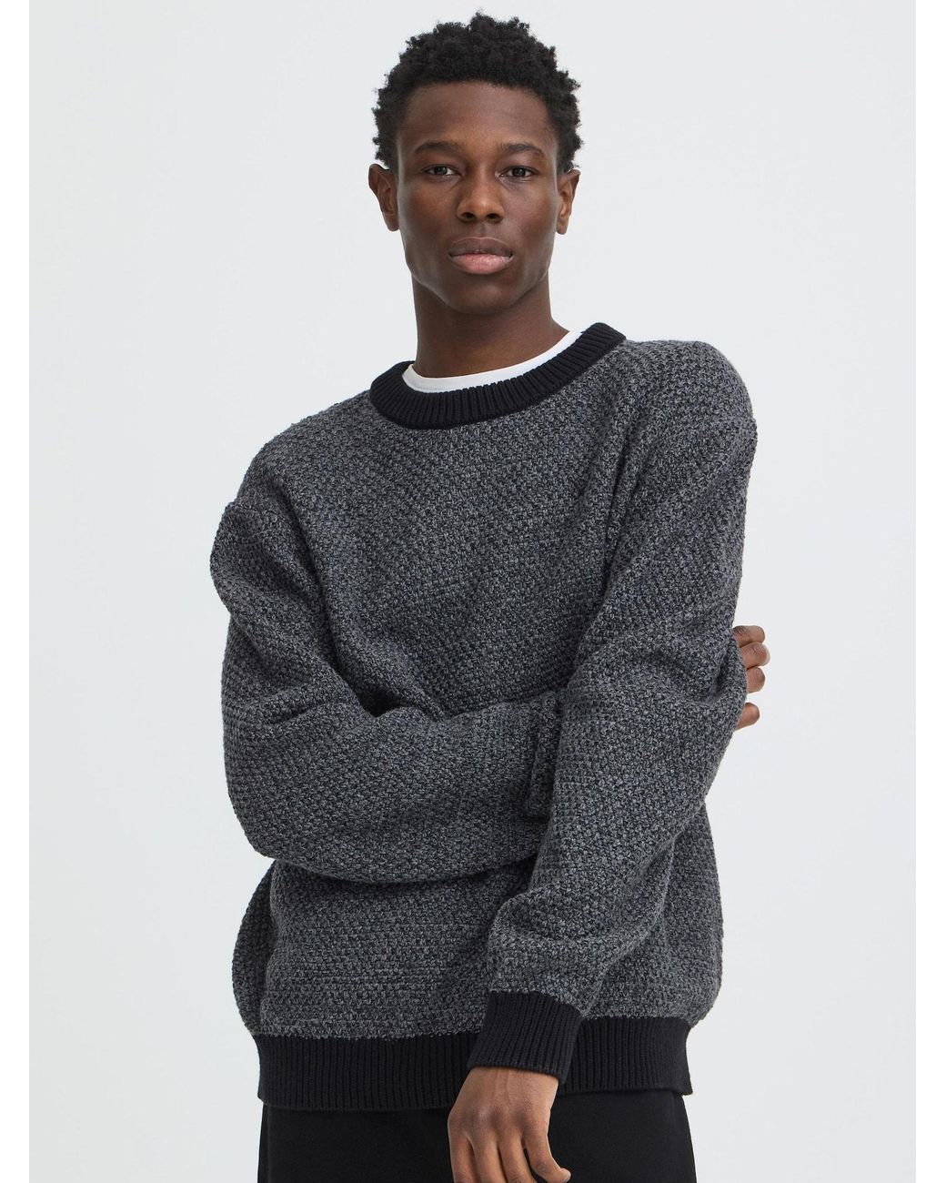 Solid Pullover Sdwyler in Gray für Herren