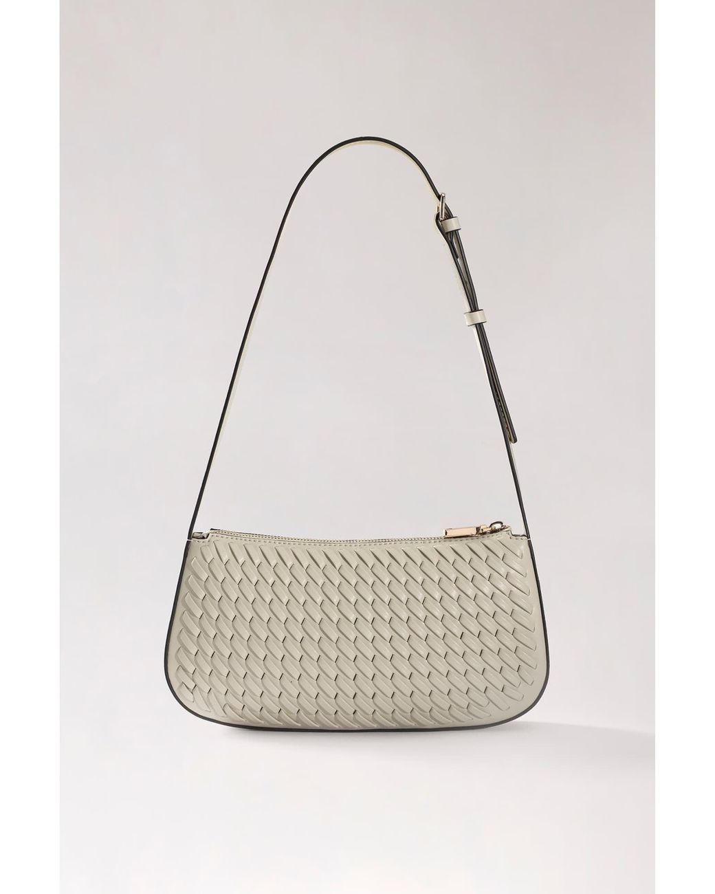 Guess White Schultertasche Kora