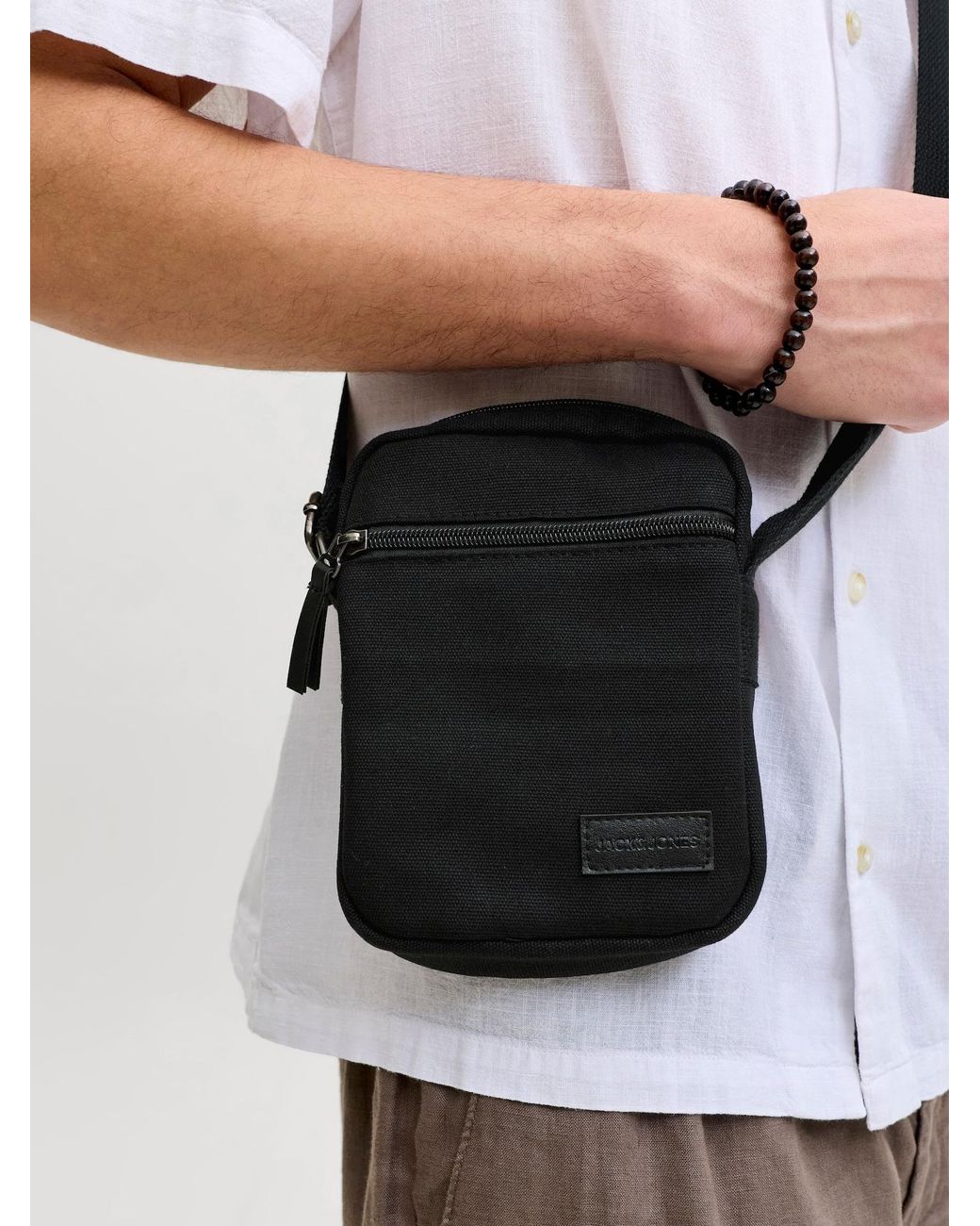 Jack & Jones Umhängetasche Jacpascal in White für Herren