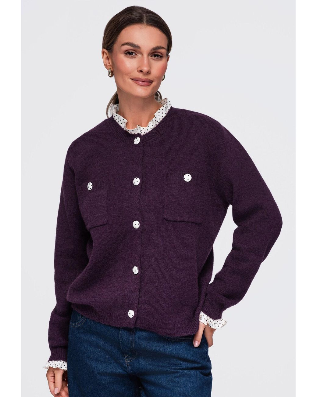 Ombre Purple Pullover