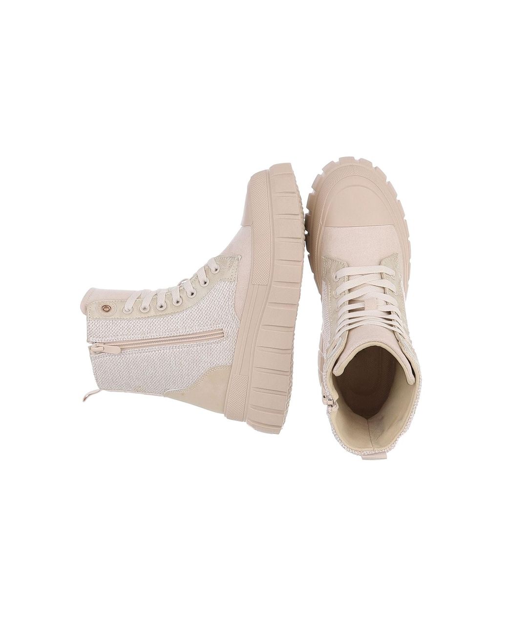 Ital-Design White Stiefelette