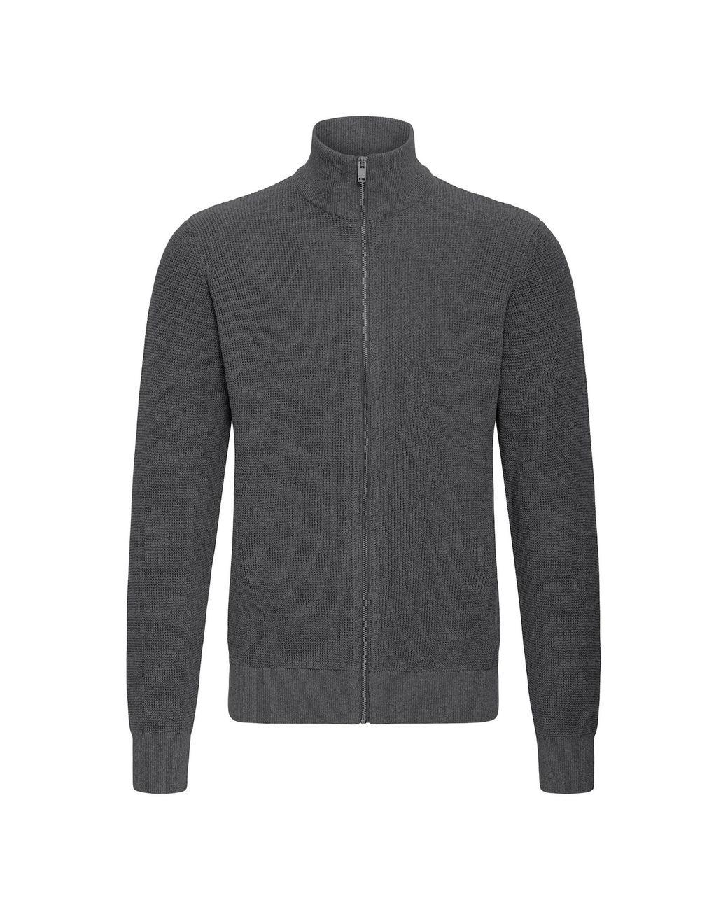 Solid Strickjacke Sdvian in Gray für Herren
