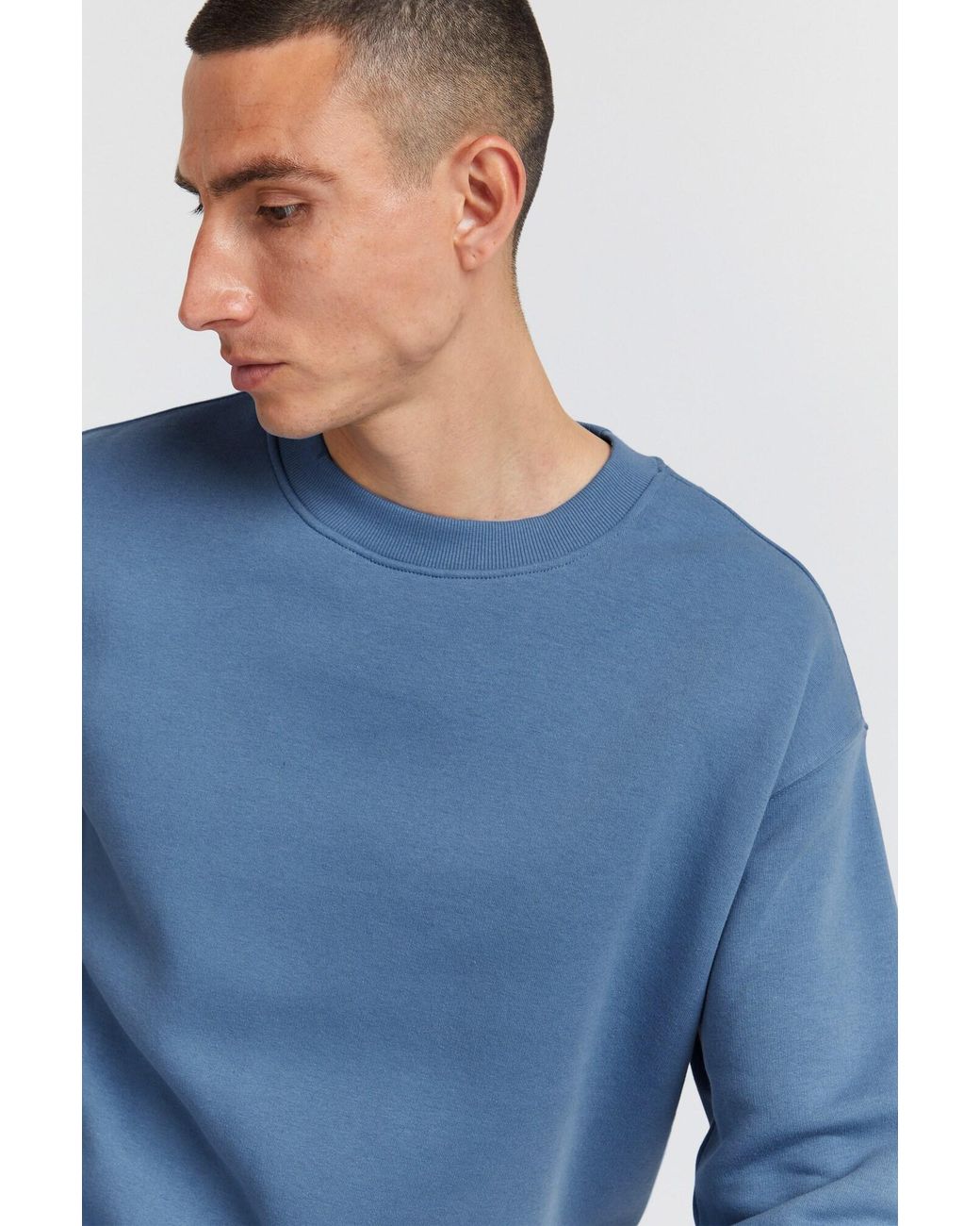 Solid Sweatshirt Lenz in Blue für Herren