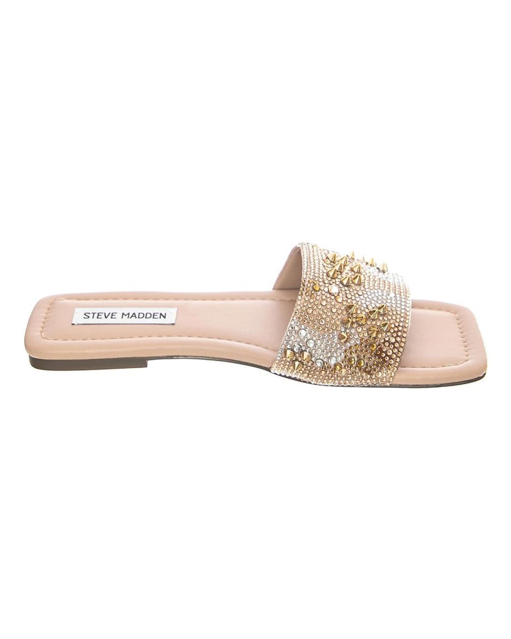 Steve Madden Pink Pantolette Marveled Blush Mult Sandals