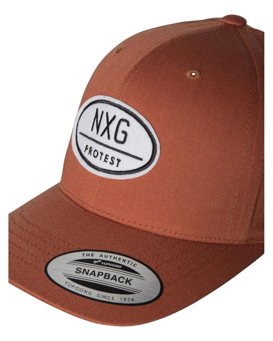 Protest Brown Cap Nxg Soba