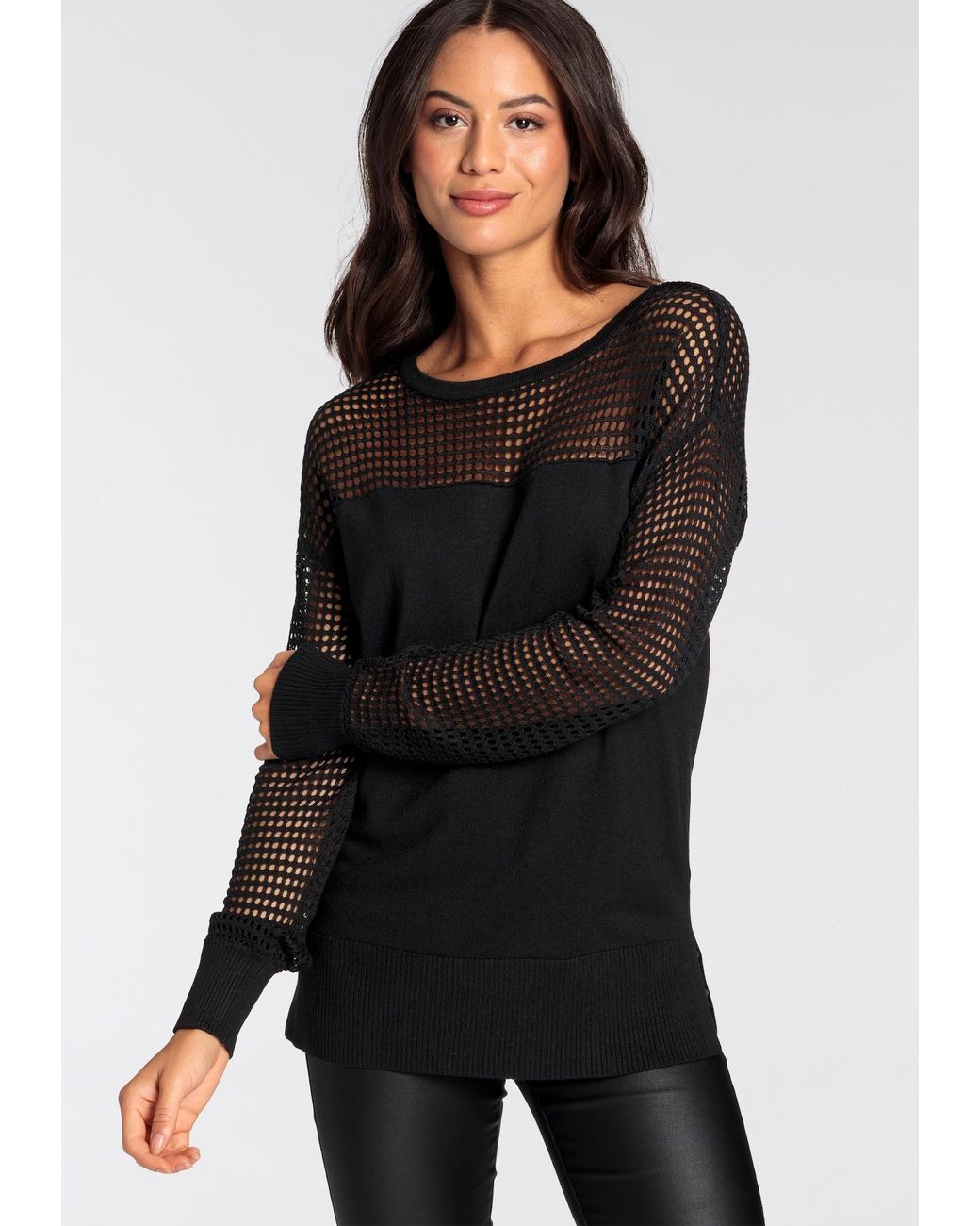 melrose Black Pullover