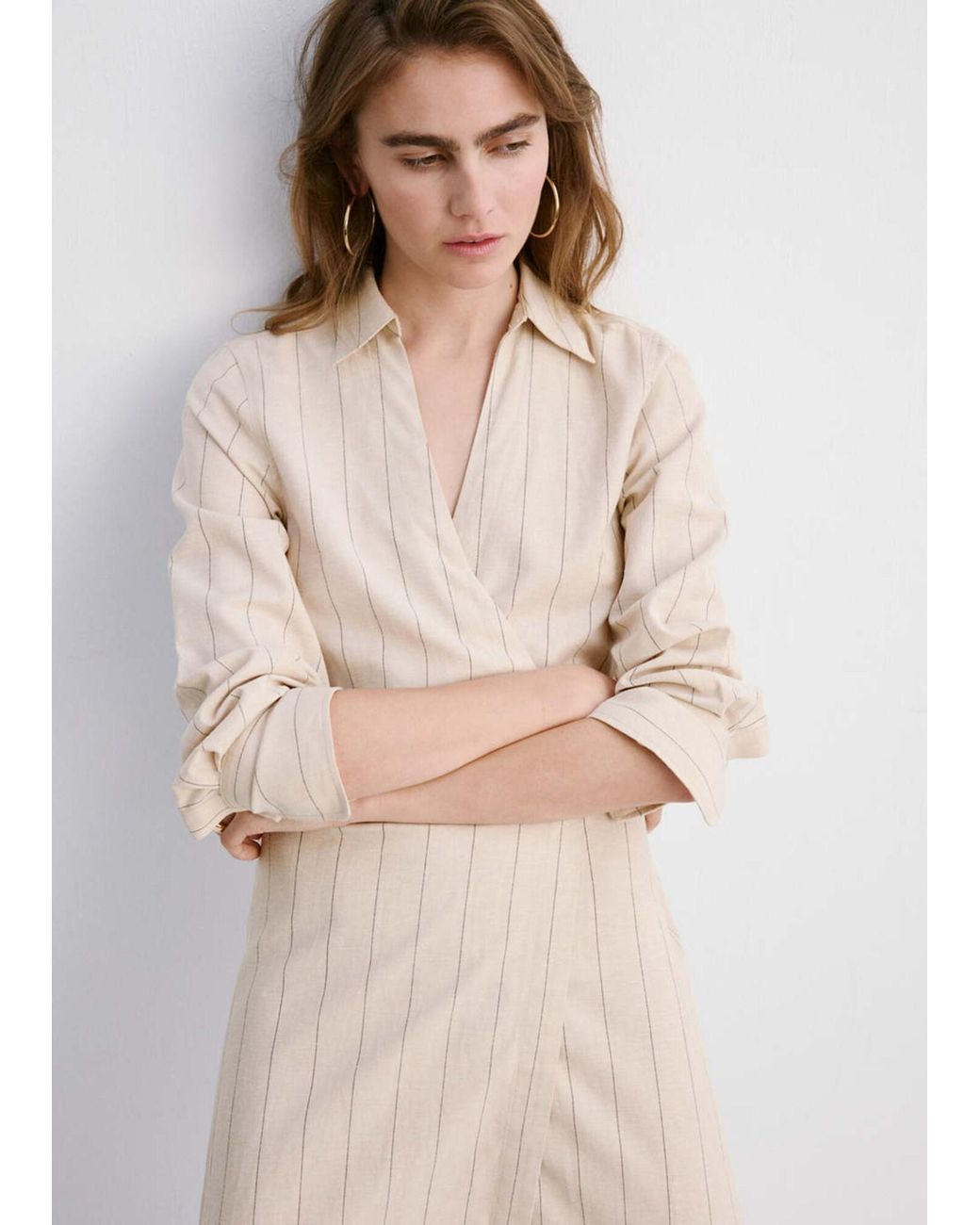 Mango White Kleid Zede