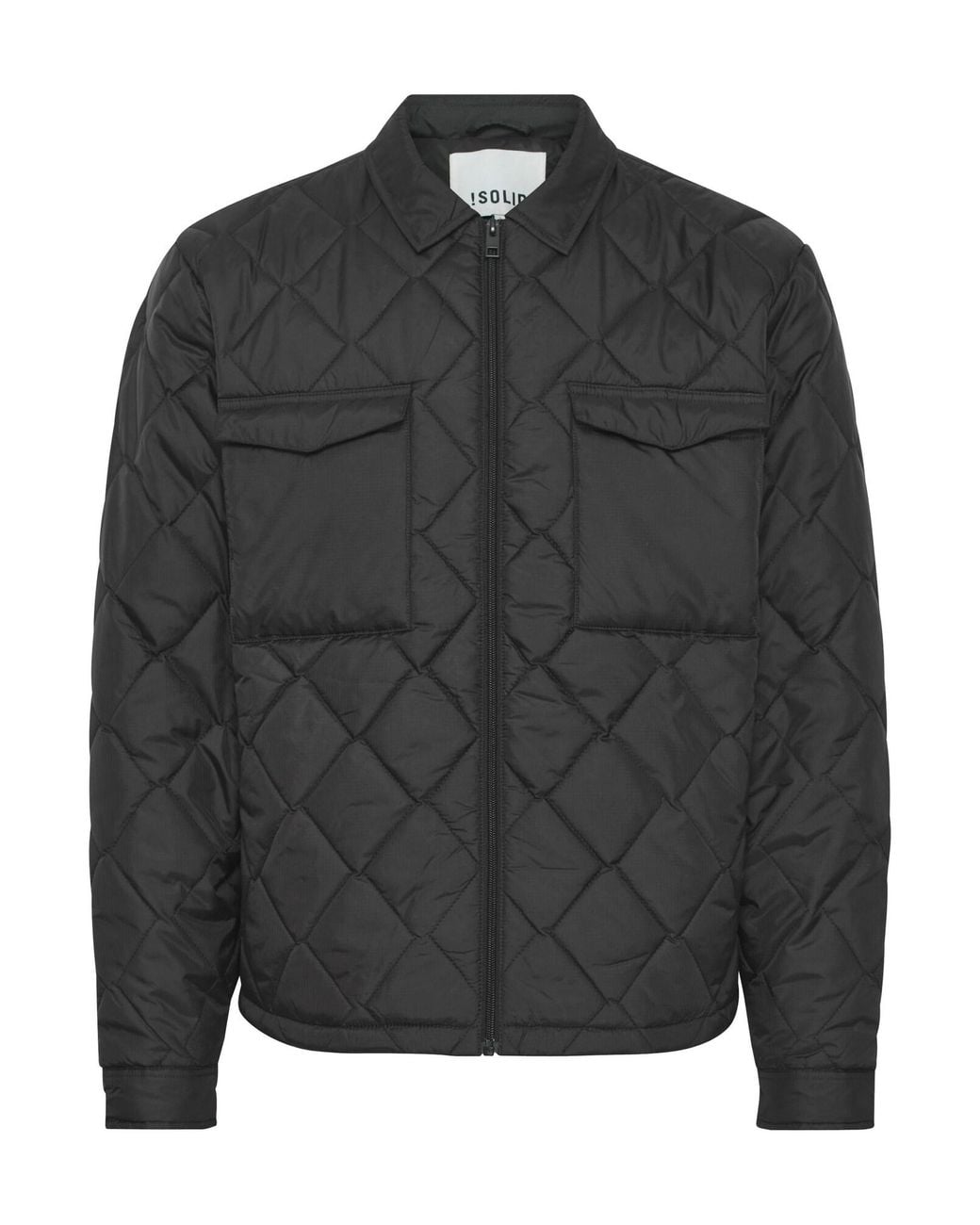 Solid Steppjacke Erhard in Black für Herren