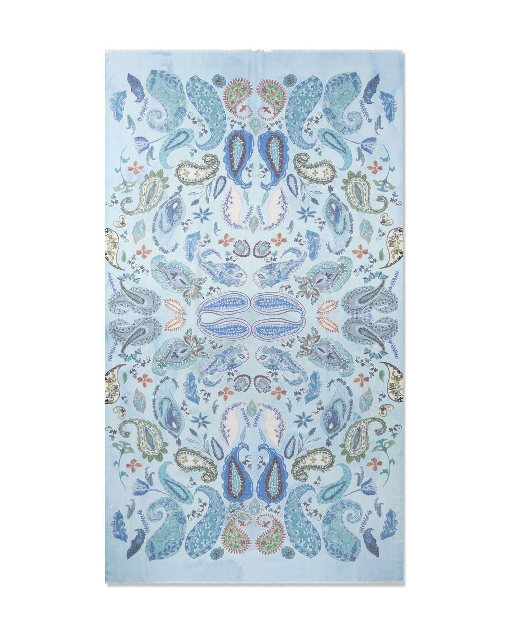 Codello Blue Schal Paisleymuster