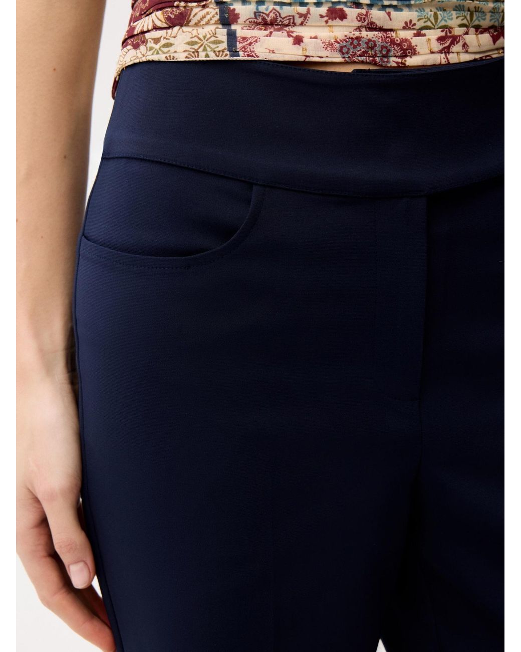 ADL Blue Bügelfaltenhose