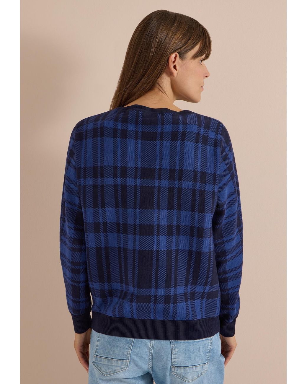 Cecil Blue Pullover Dolman