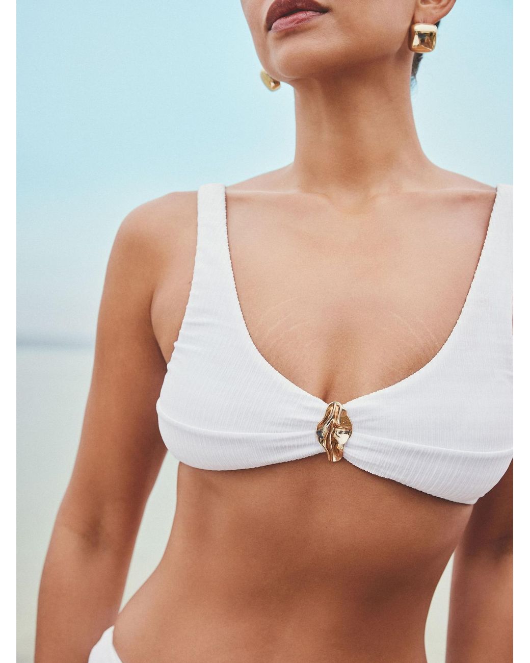 Next White Bikinitop