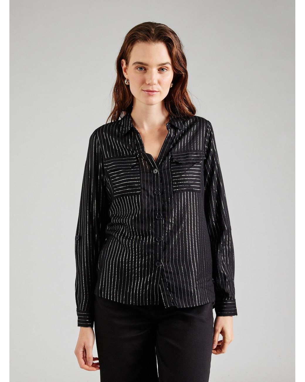 Vero Moda Black Bluse Vmbumpy