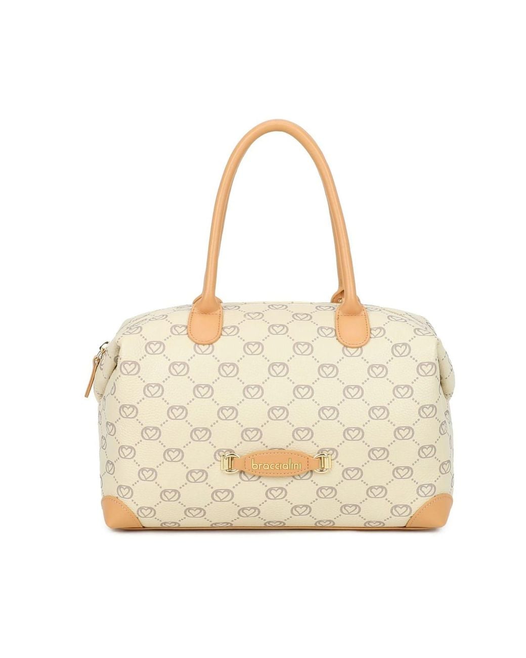 Braccialini Natural Handtasche Monogram
