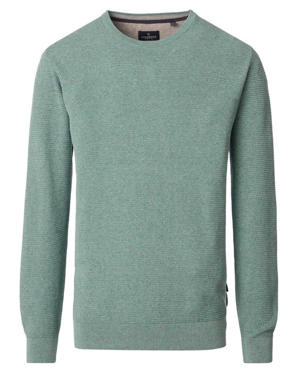 CASA MODA Pullover Basic in Green für Herren