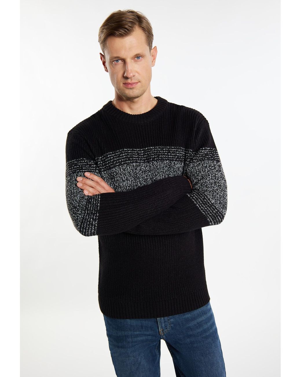 Icebound Pullover in Black für Herren