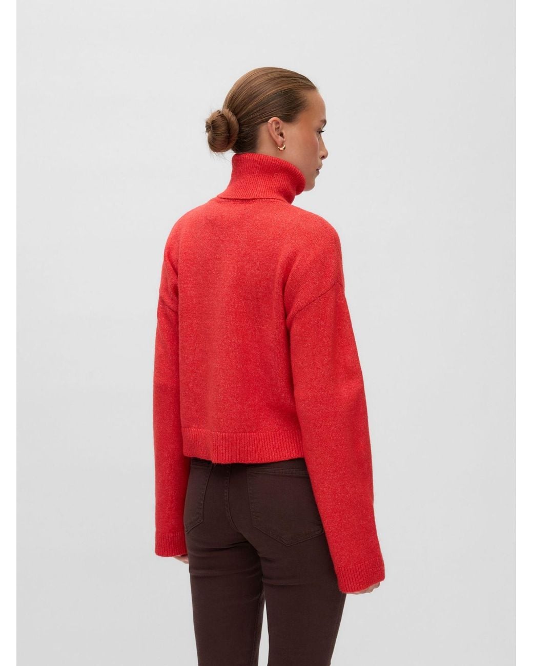 Vero Moda Red Pullover Vmsandy