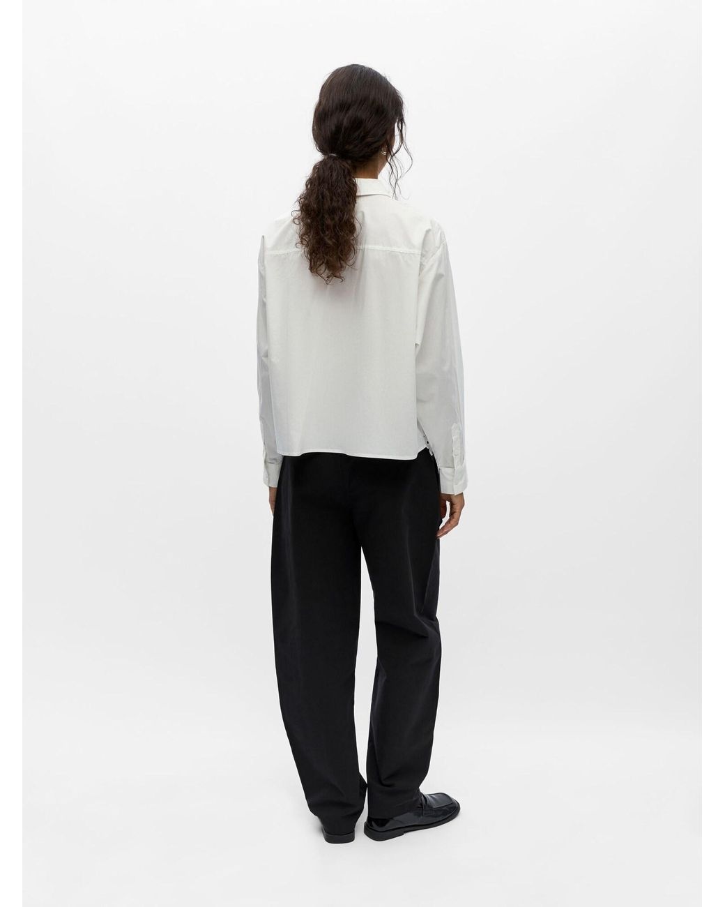 Object White Bluse Objasly