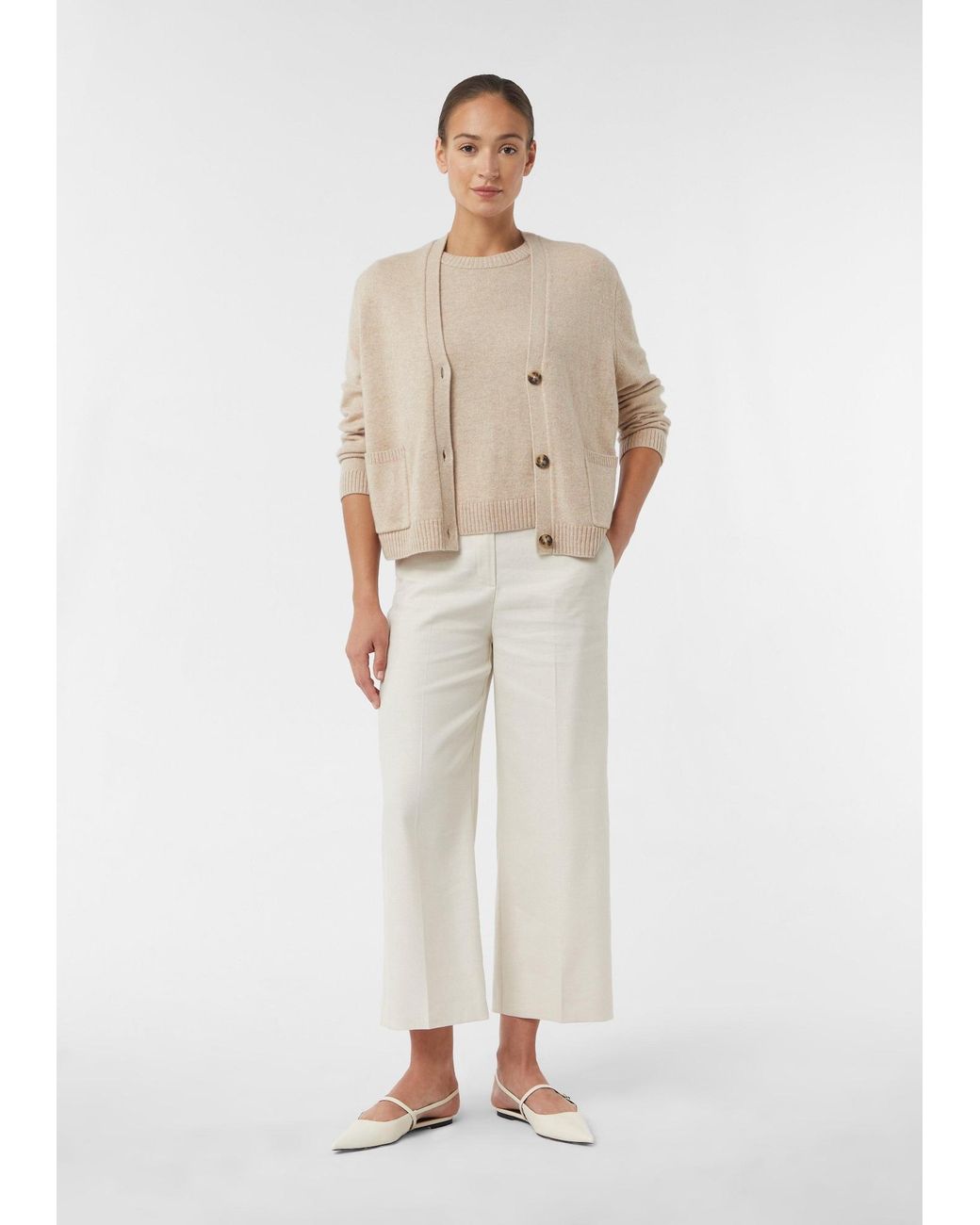 Comma, Natural Strickjacke