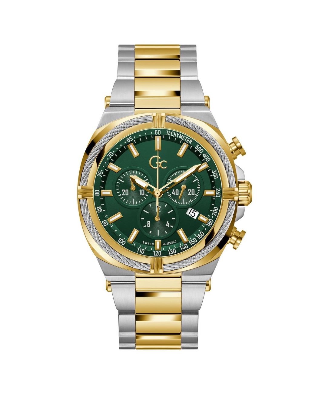 Gc Uhr Ironclass in Green für Herren