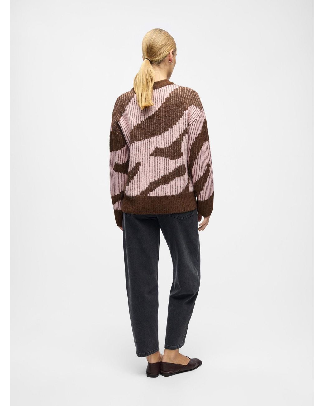 Object Pink Pullover Objleylo