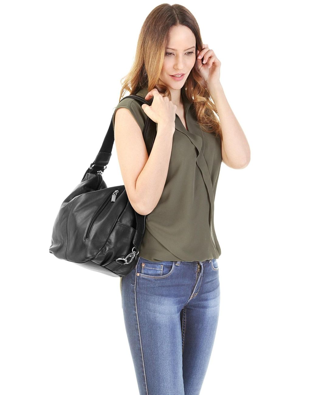 Cluty Black Rucksack