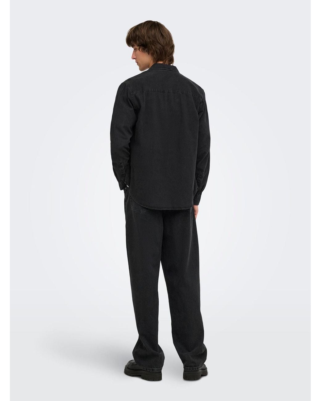 Only & Sons Hemd Onsray in Black für Herren