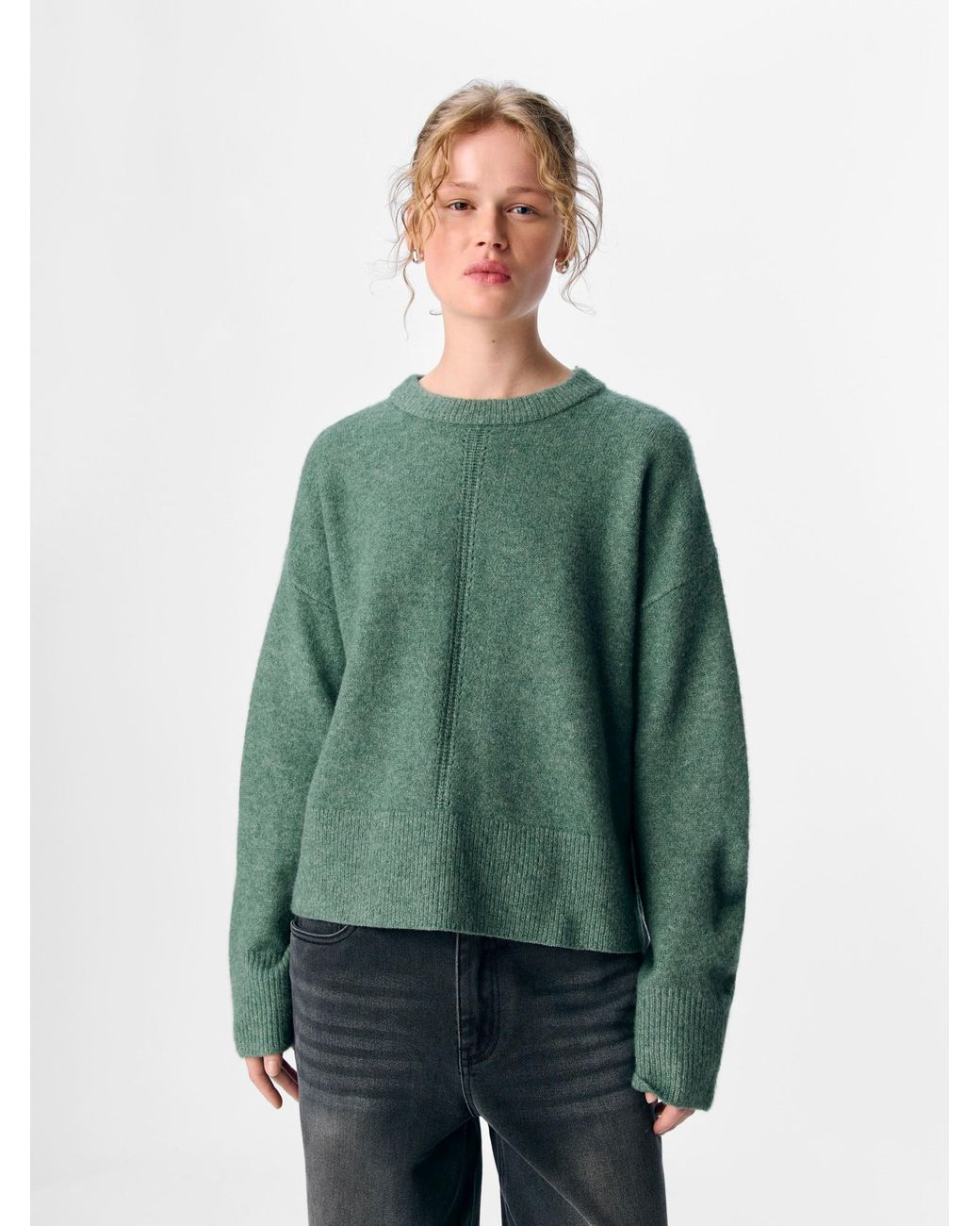 Object Green Pullover Objjuno
