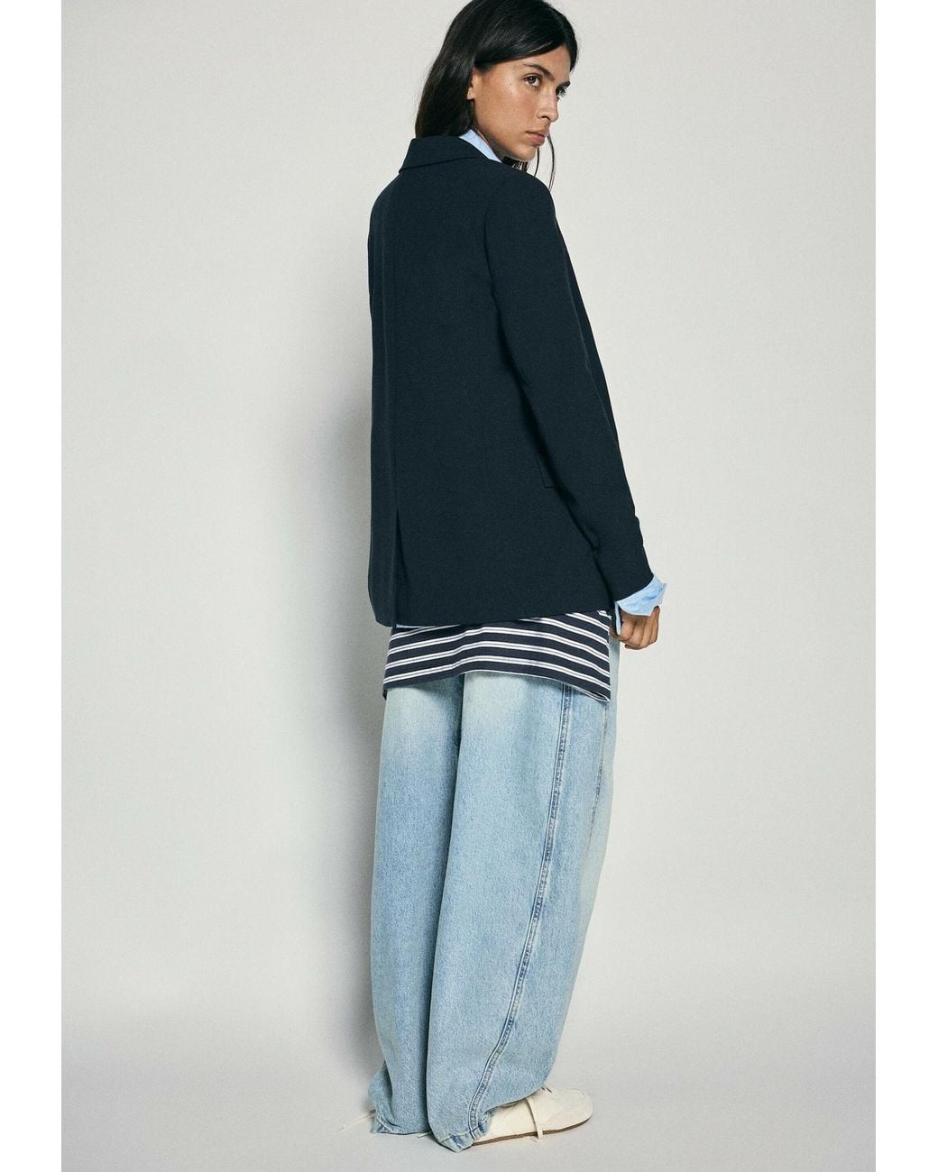 Pull&Bear Blue Blazer