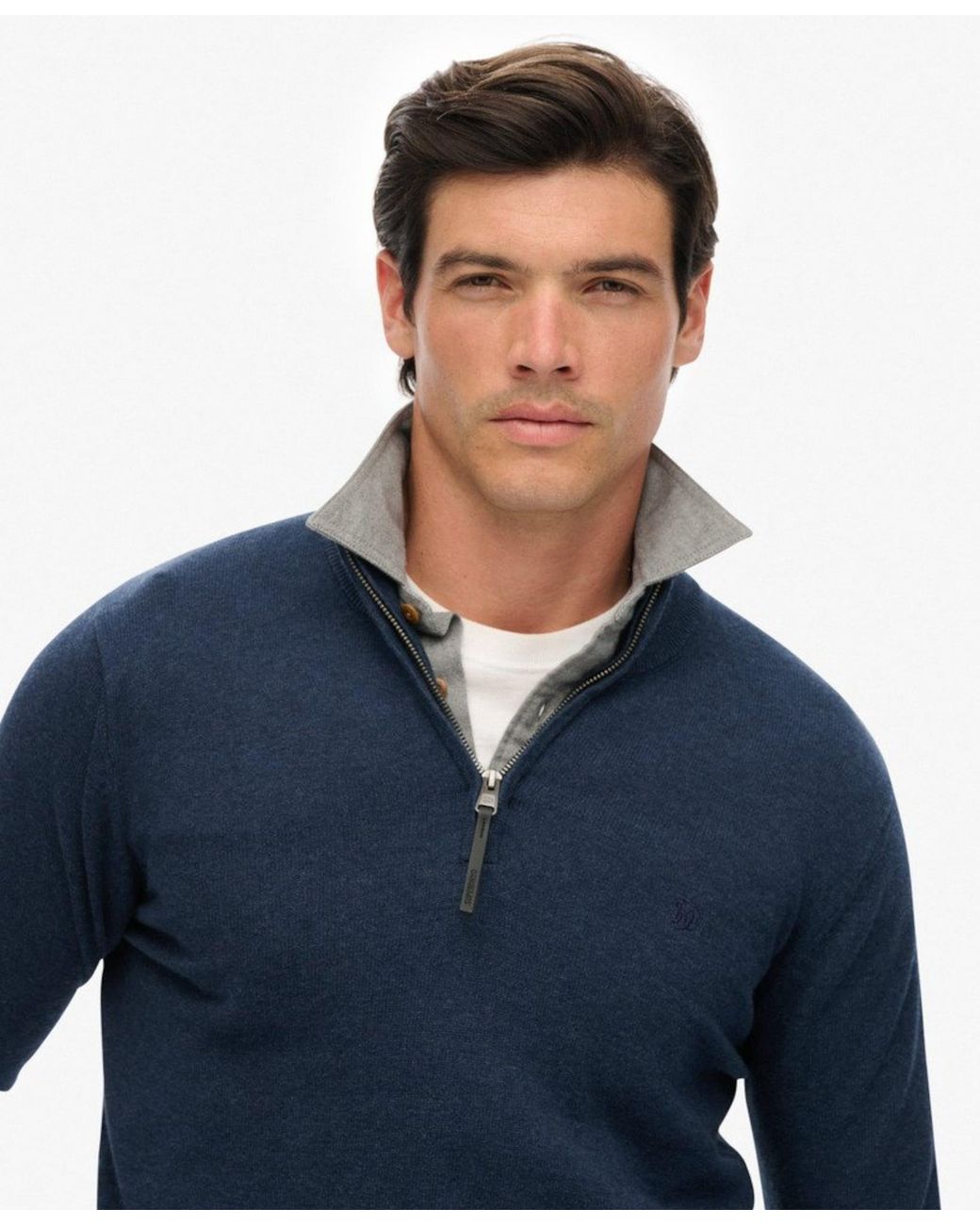 Superdry & Co Pullover Essentials in Blue für Herren