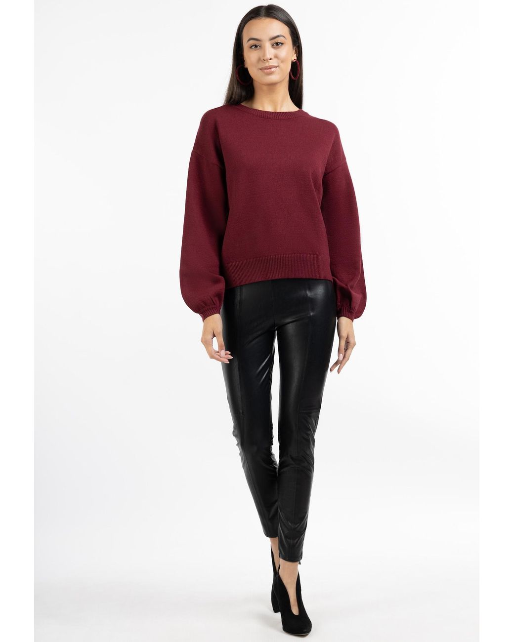faina Red Pullover Koosh